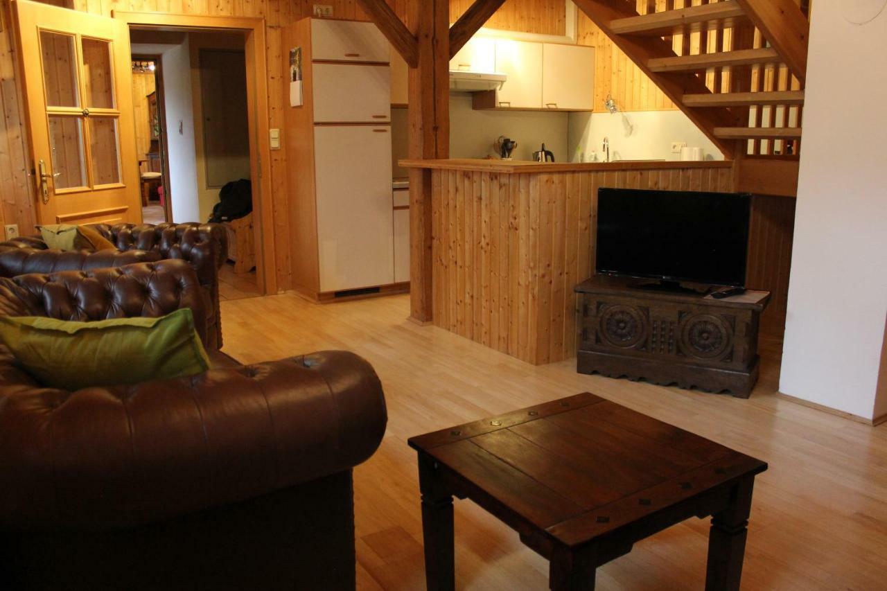 Ferienwohnung Zum Alten Forsthaus Messern Kültér fotó